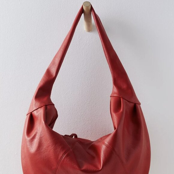 NWT - Free People - Slouchy Carryall in Red Lip - Picture 3 of 7
